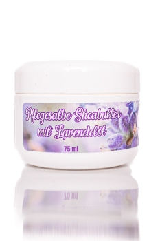 Lavendelsalbe mit Sheabutter und Lavendelöl 50g